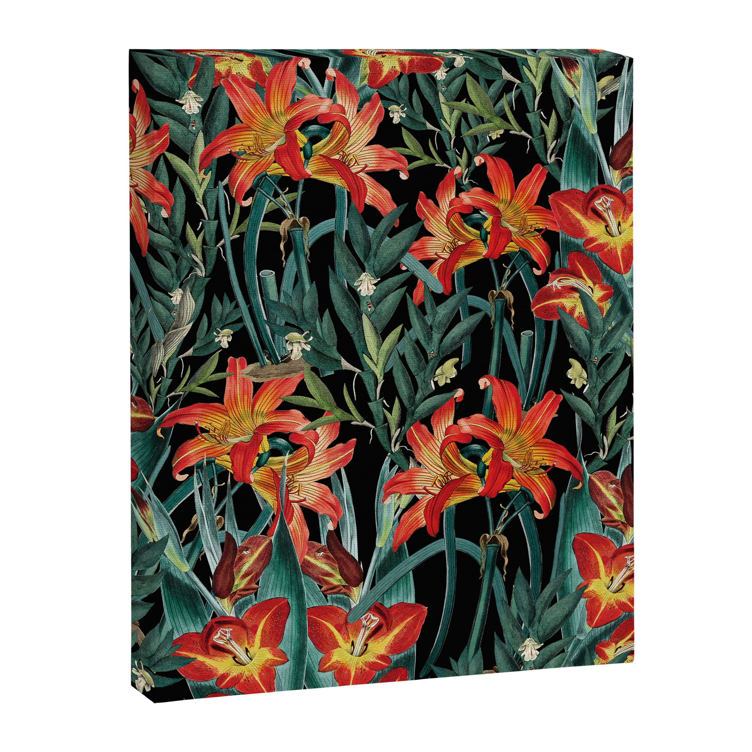 Botanical Night Garden Canvas Print Gallery Image 6