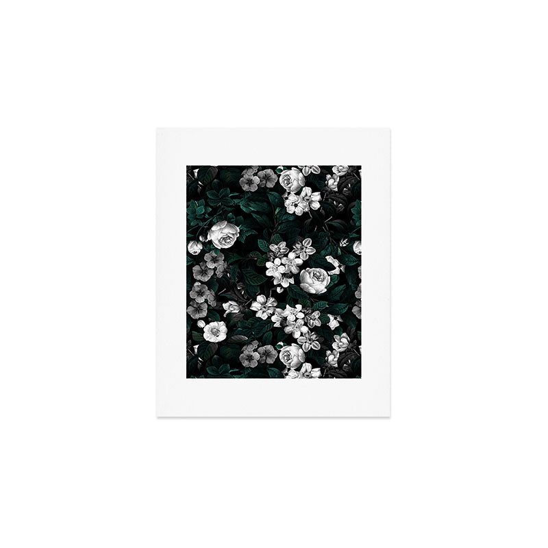 Botanical Night Art Print Gallery Image 1