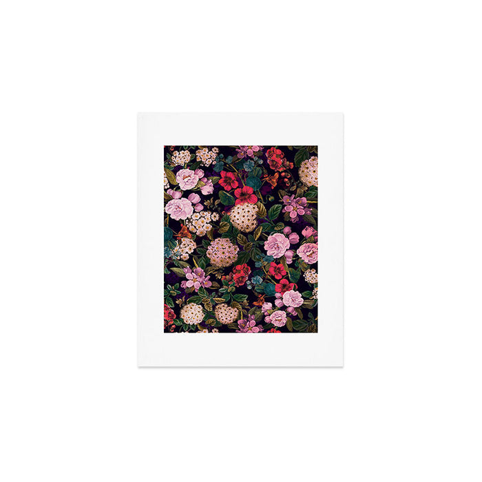 Brightly Glowing Flowers II Art Print Gallery Image 1