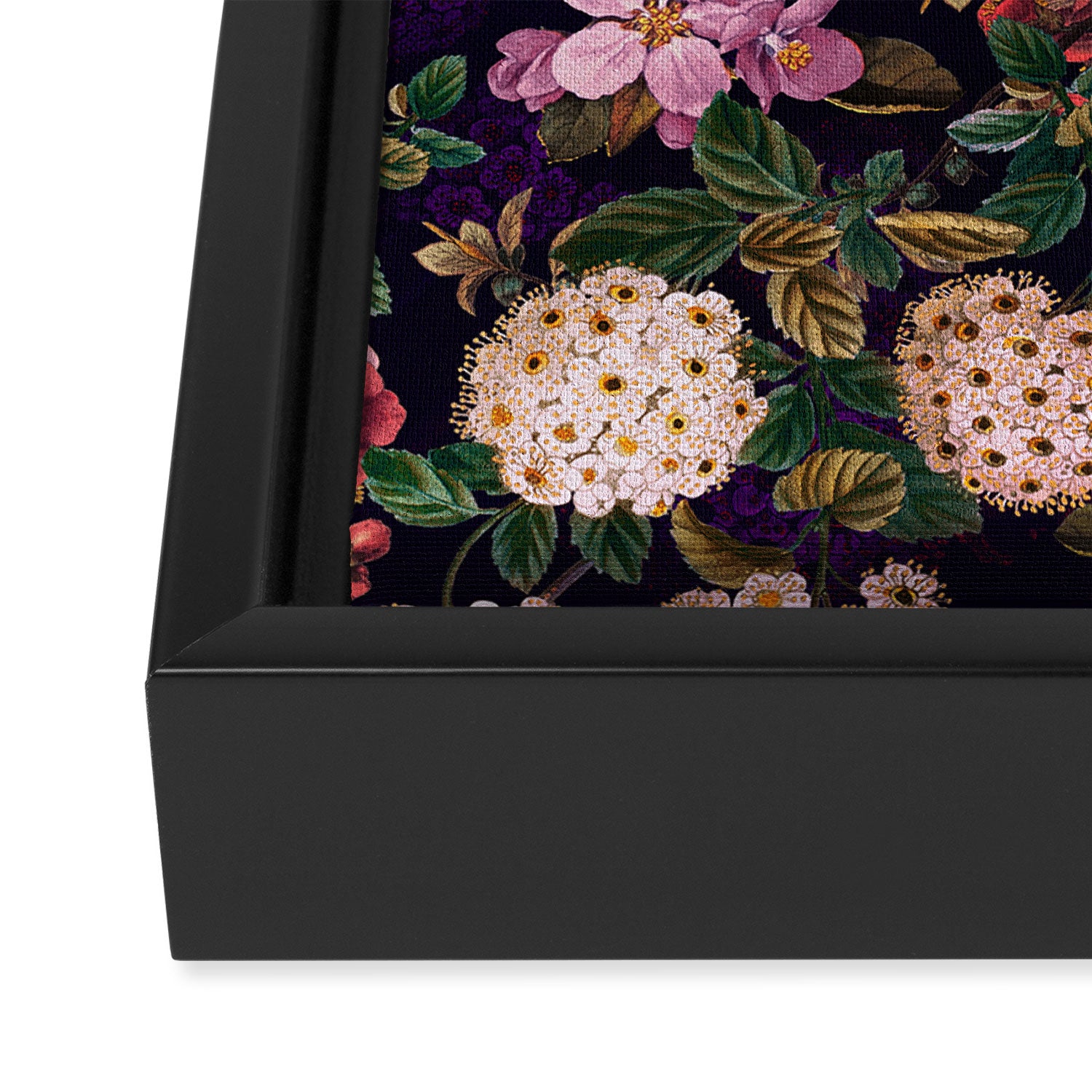 Brightly Glowing Flowers II Framed Canvas Print Gallery Image 3