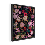 Brightly Glowing Flowers II Framed Canvas Print Gallery Image 2