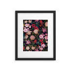 Brightly Glowing Flowers II Framed Art Print Gallery Image 5