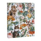 Cat and Floral Pattern III Canvas Print Gallery Image 6