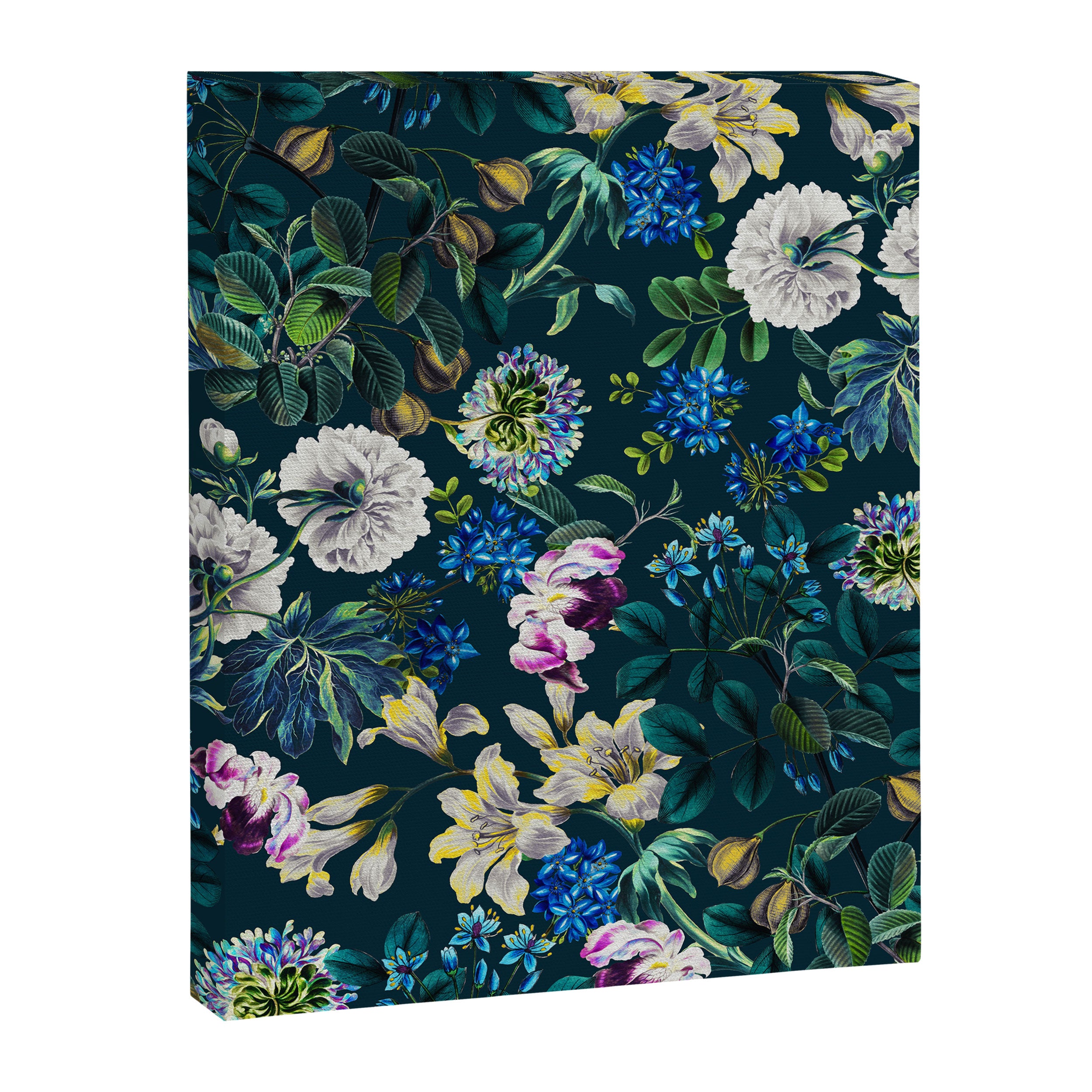 Chintzy Florals II Canvas Print Gallery Image 6
