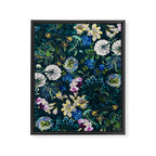 Chintzy Florals II Framed Canvas Print Gallery Image 6
