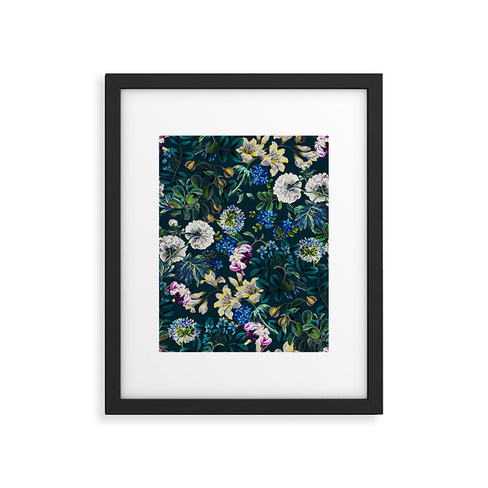 Chintzy Florals II Framed Art Print Gallery Image 1