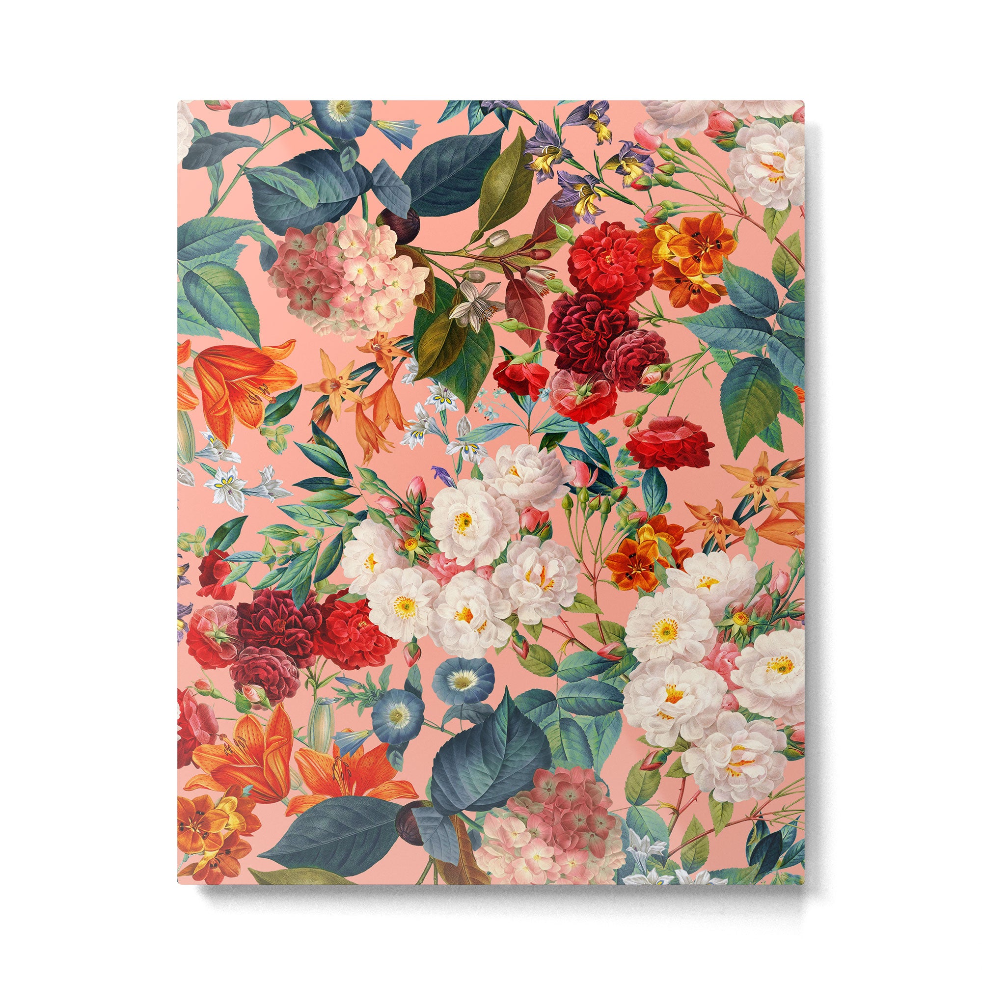 Chintzy Florals III Metal Print Gallery Image 4