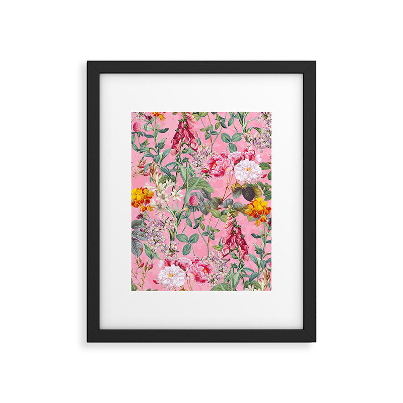 Chintzy Florals IV Framed Art Print Gallery Image 5