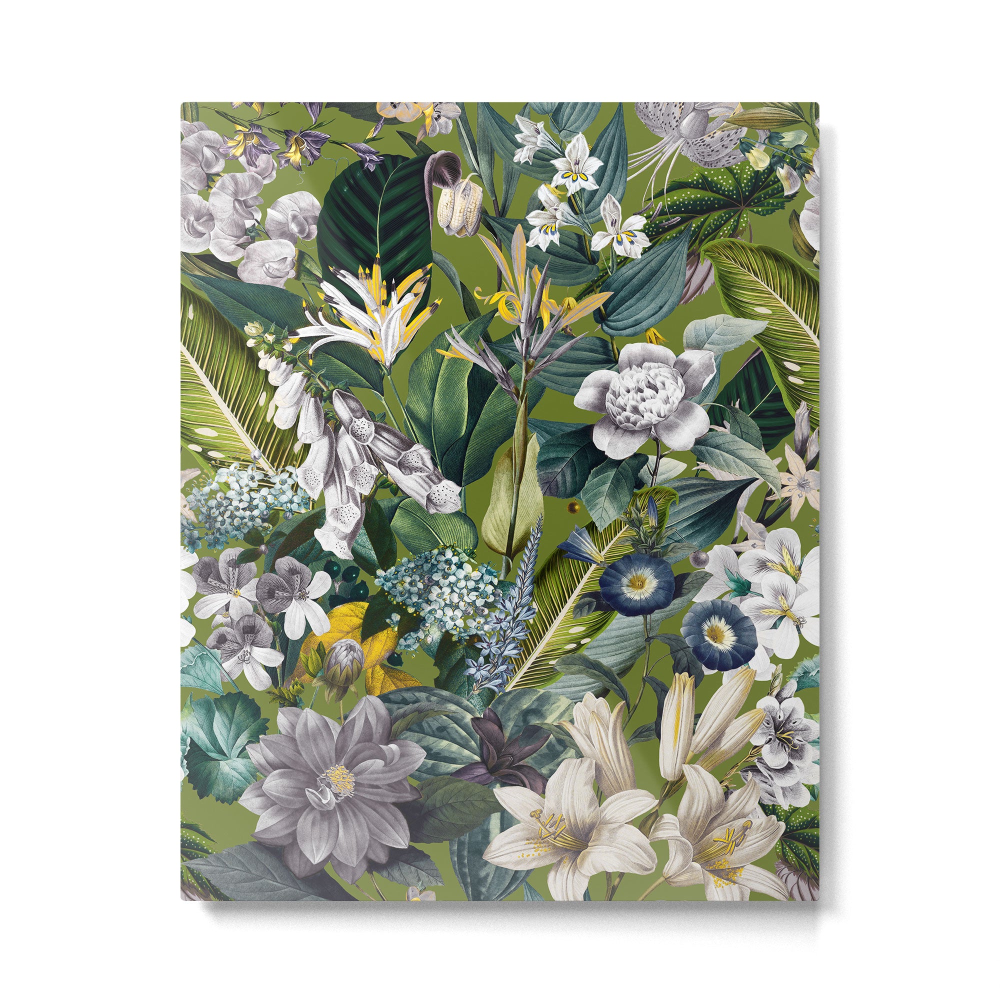 Chintzy Florals  Metal Print Gallery Image 4