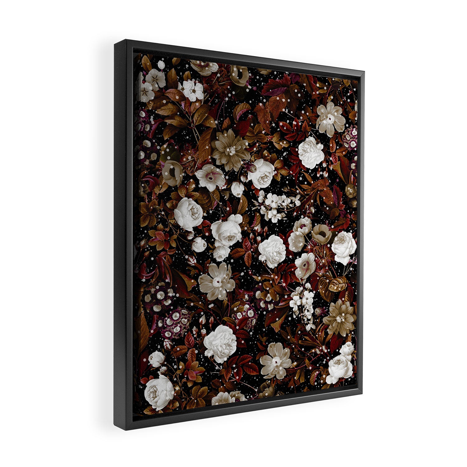 Christmas Garden Framed Canvas Print Gallery Image 2