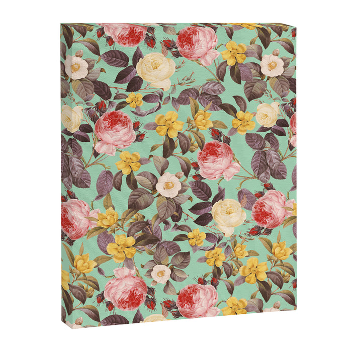 Classic Floral Pattern Canvas Print Gallery Image 1