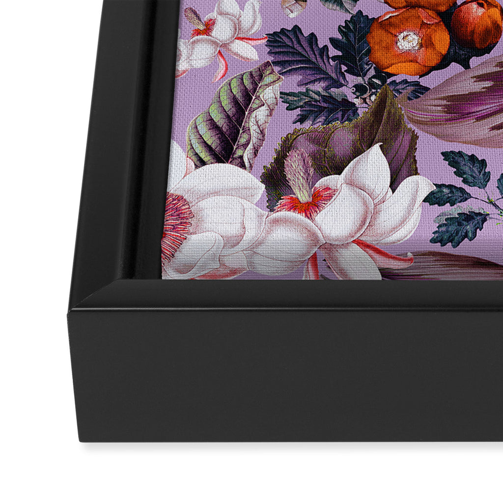 Crocus Petal Framed Canvas Print Gallery Image 3