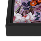 Crocus Petal Framed Canvas Print Gallery Image 3