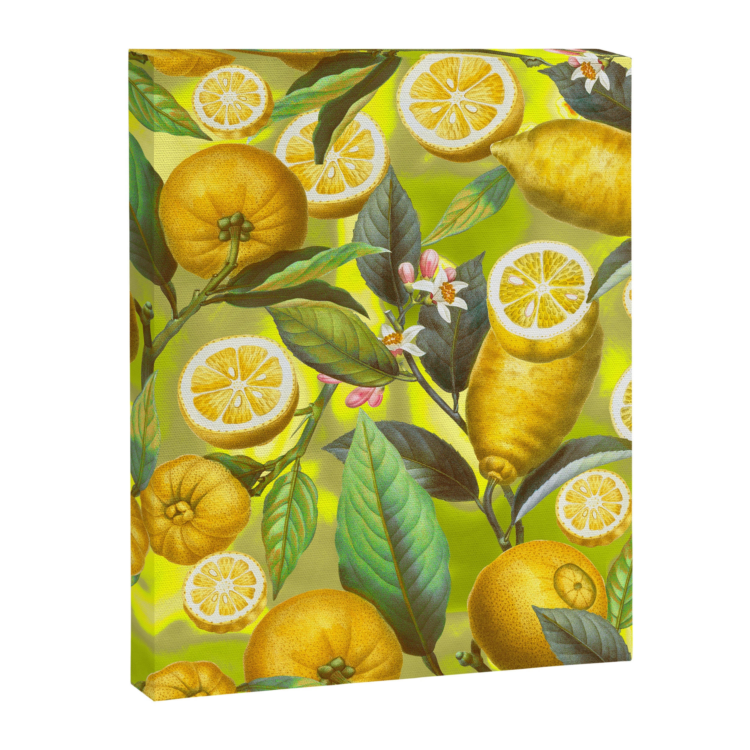 Cyber Lime Summer Canvas Print Gallery Image 6