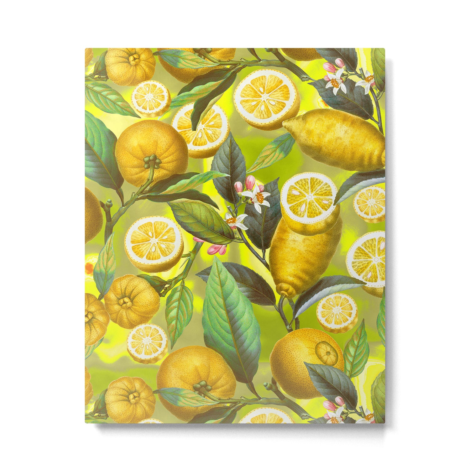 Cyber Lime Summer Metal Print Gallery Image 4