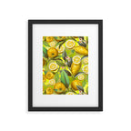 Cyber Lime Summer Framed Art Print Gallery Image 5