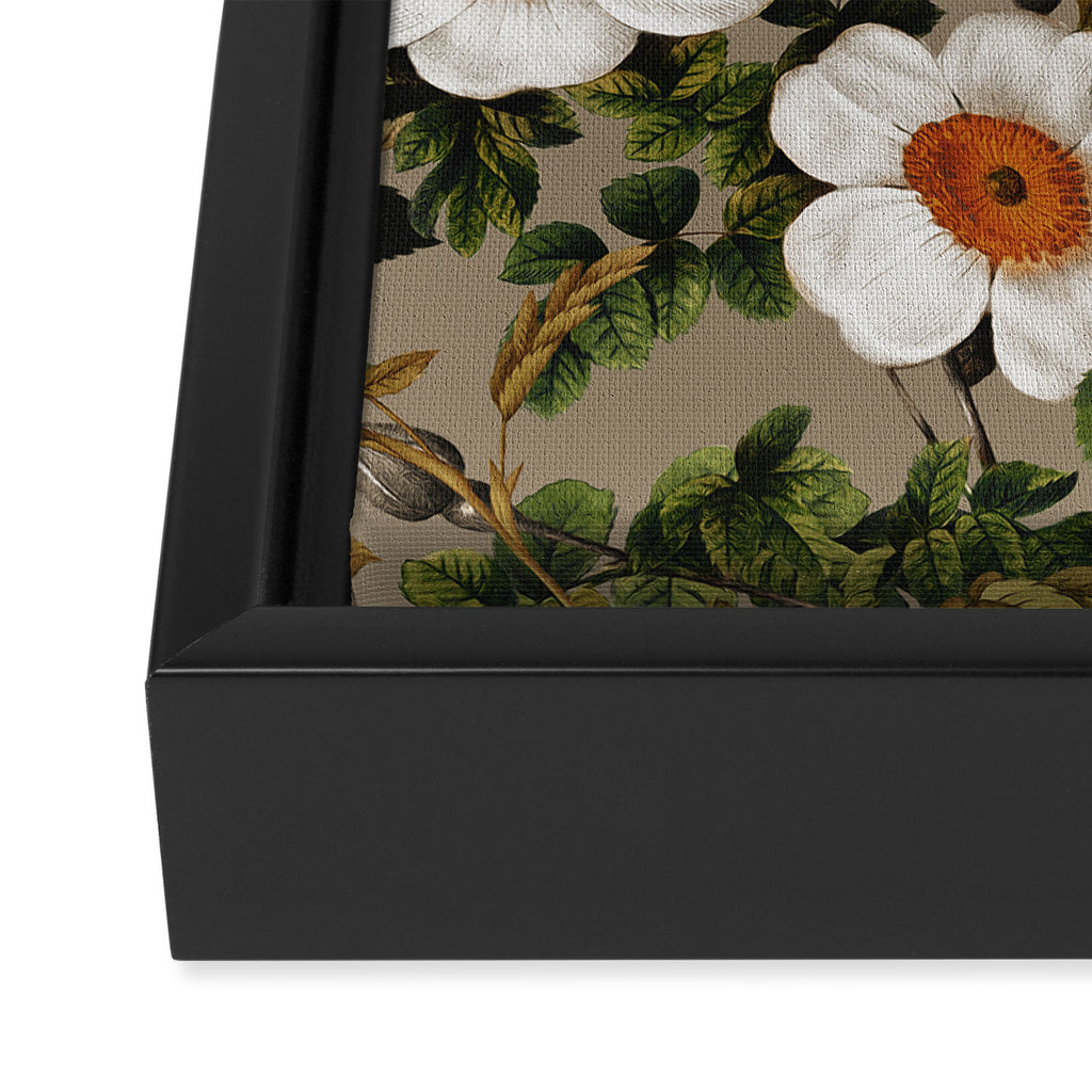 Daisy Garden Framed Canvas Print Gallery Image 3