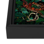Dangers in the forest Framed Canvas Print Gallery Image 3