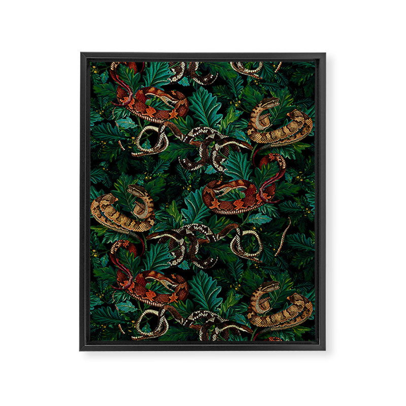 Dangers in the forest Framed Canvas Print Gallery Image 6