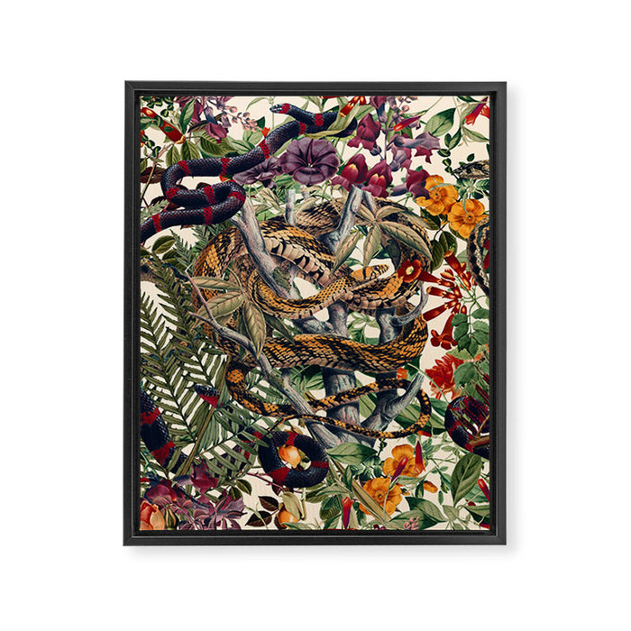 Dangers in the Forest II Framed Canvas Print Gallery Image 1