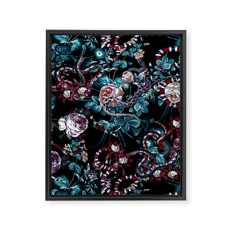 Dangers in the Forest III-II Framed Canvas Print Gallery Image 6