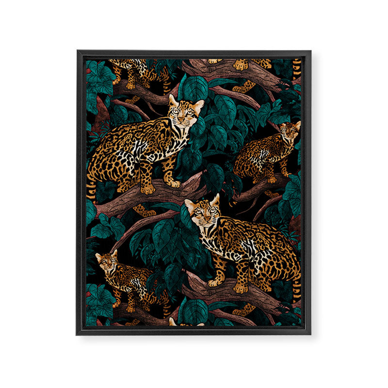 Dangers in the Forest IV Framed Canvas Print Gallery Image 6