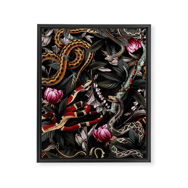 Dangers in the Forest IX Framed Canvas Print Gallery Image 6
