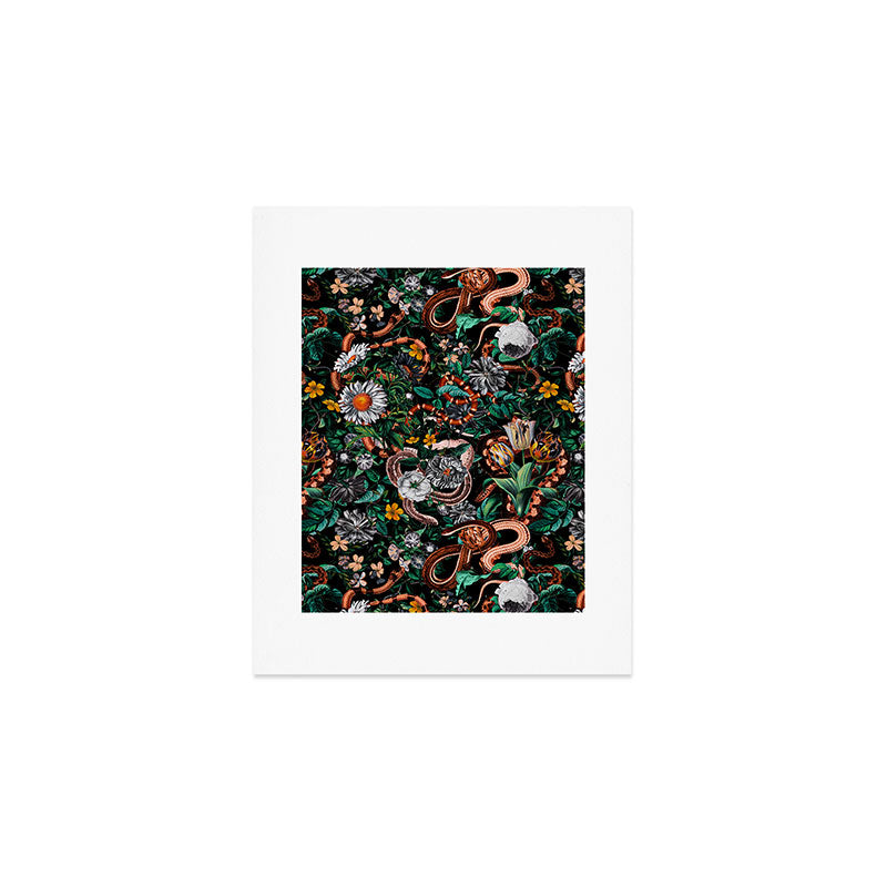Dangers in the Forest V Art Print Gallery Image 1