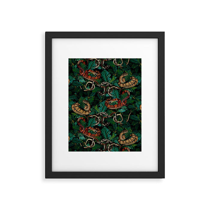 Dangers in the forest Framed Art Print Gallery Image 1