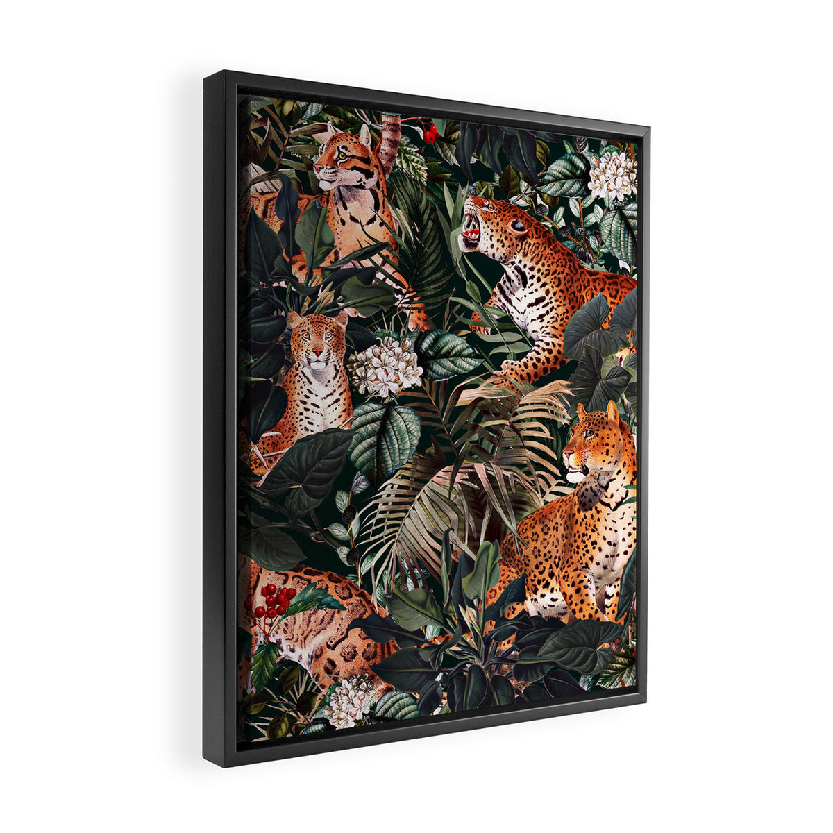 Dangers in the Forest XIII Framed Canvas Print Gallery Image 2