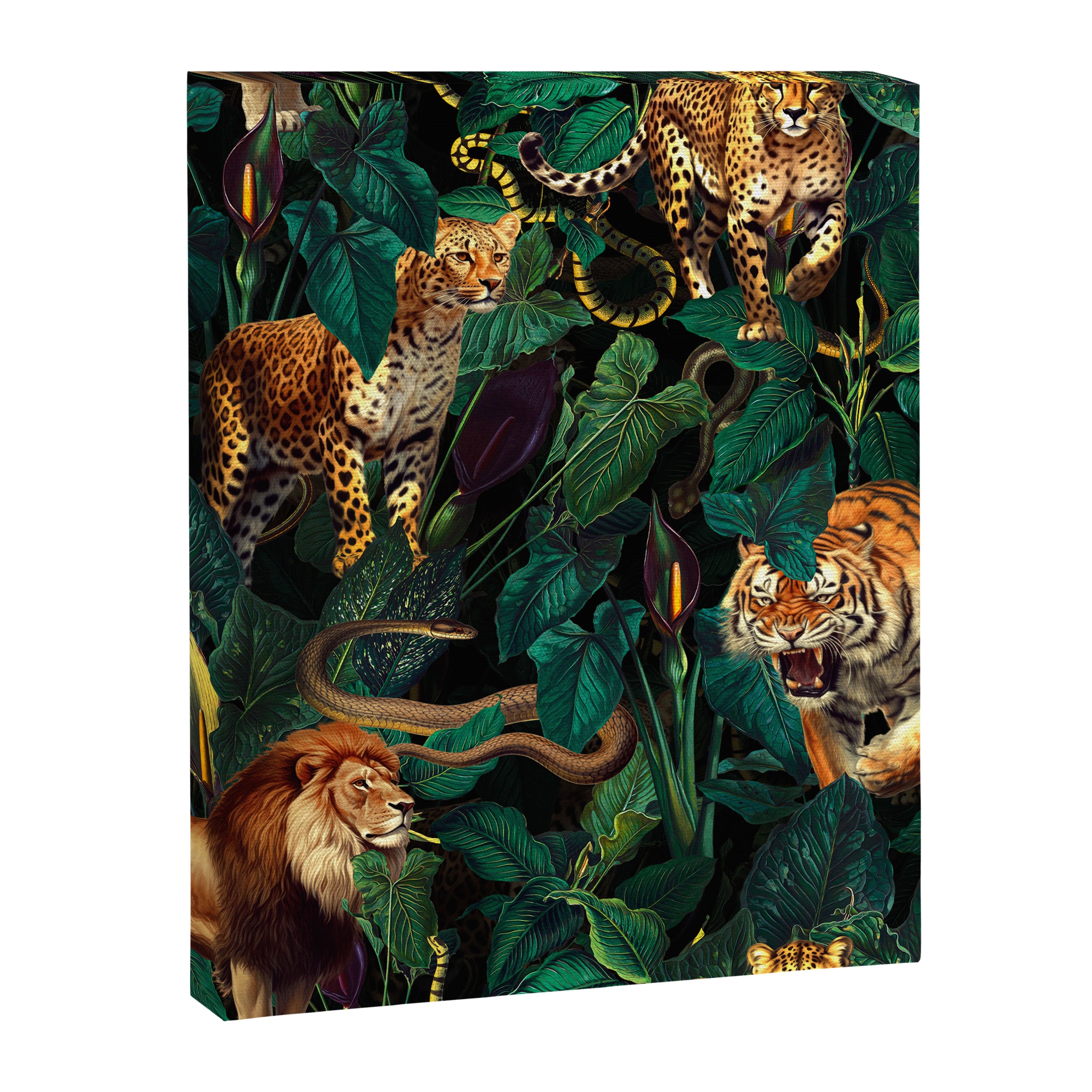 Dangers in the Forest XV Canvas Print Gallery Image 6
