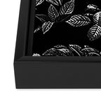 DARK FLOWER Framed Canvas Print Gallery Image 3