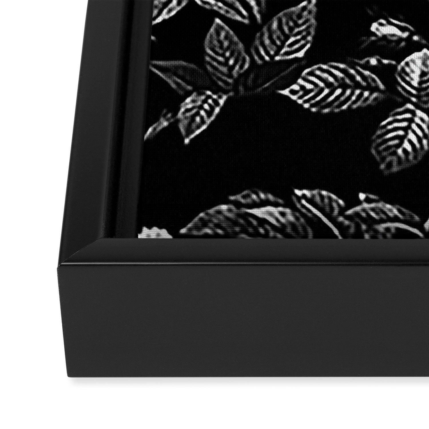 DARK FLOWER Framed Canvas Print Gallery Image 3