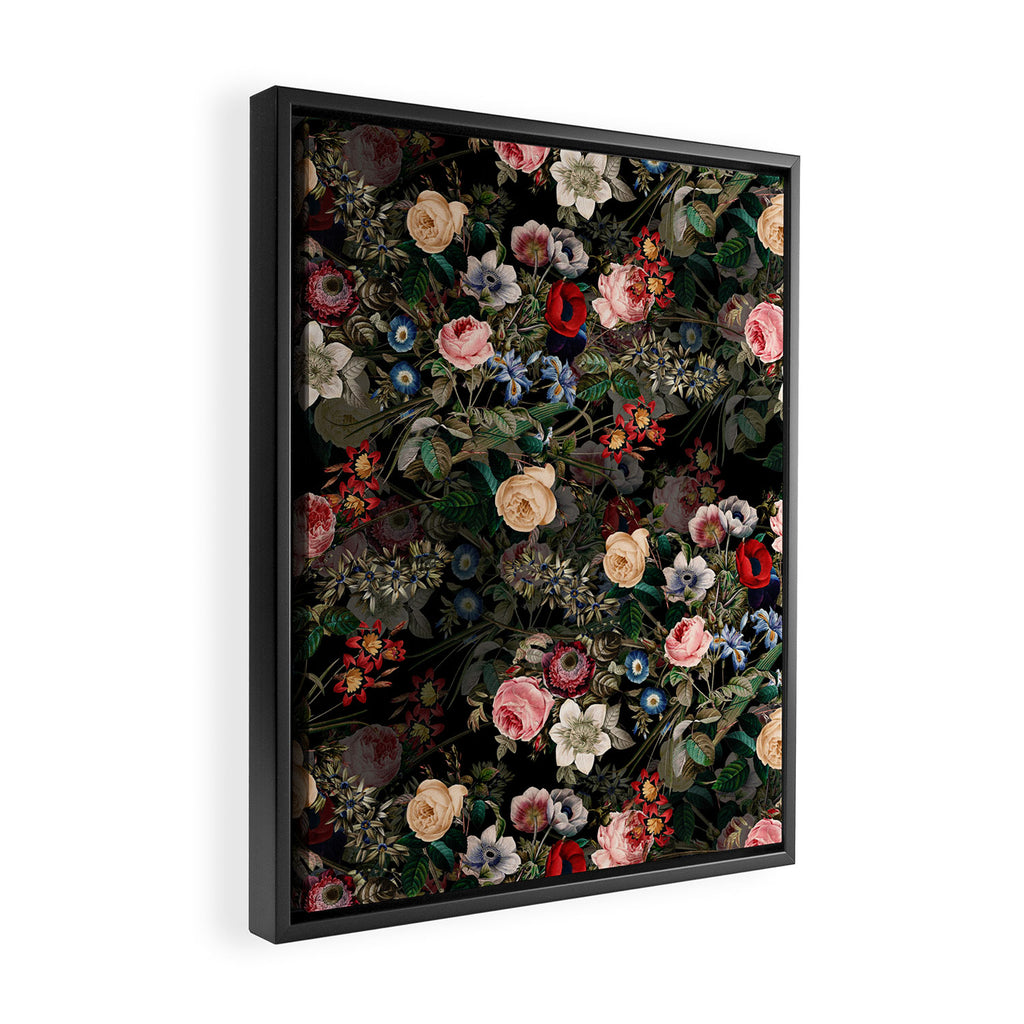 Dark Garden Framed Canvas Print Gallery Image 2