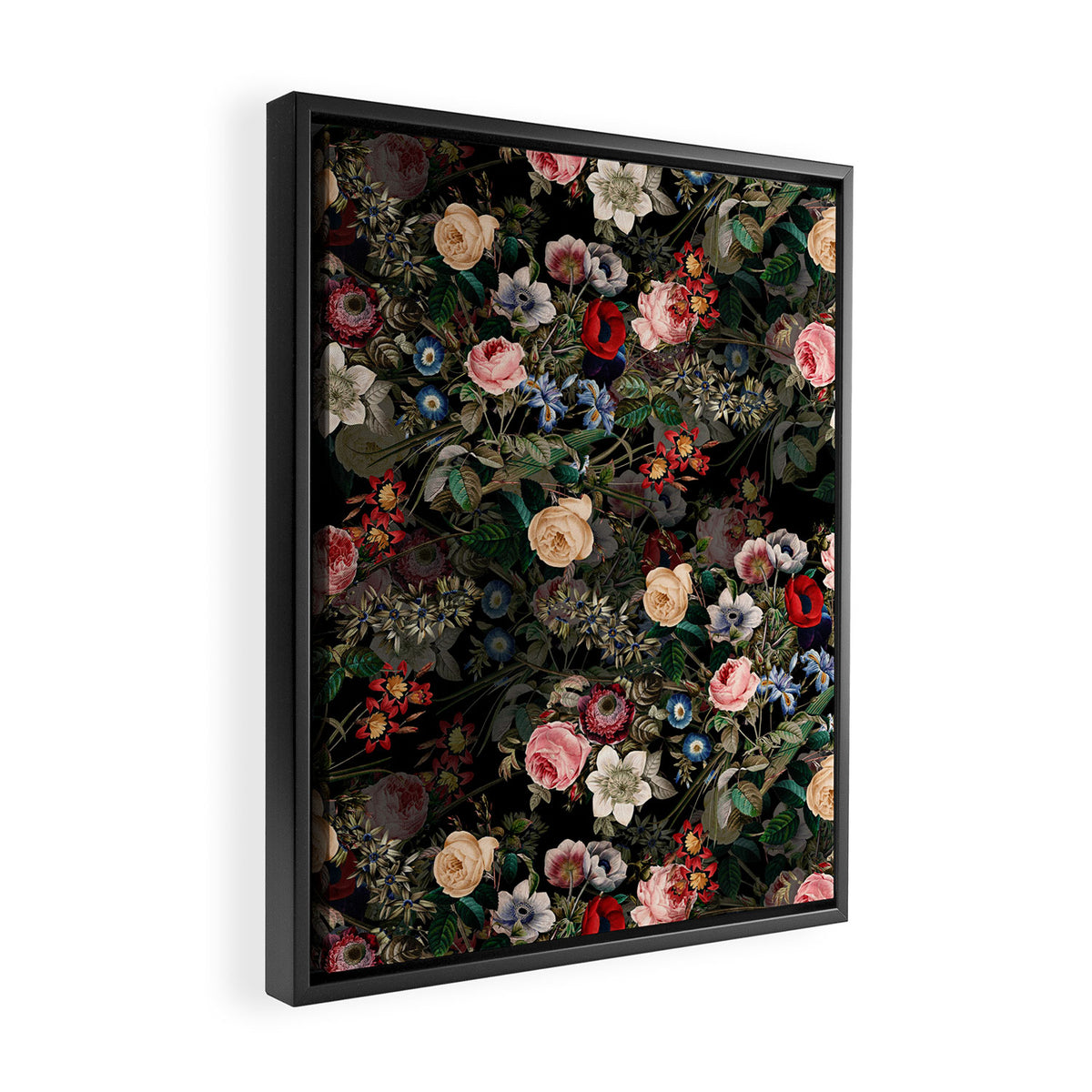 Dark Garden Framed Canvas Print Gallery Image 2