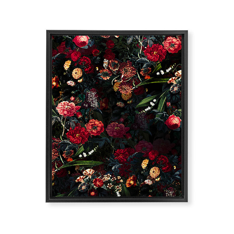 Dark Garden V Framed Canvas Print Gallery Image 6