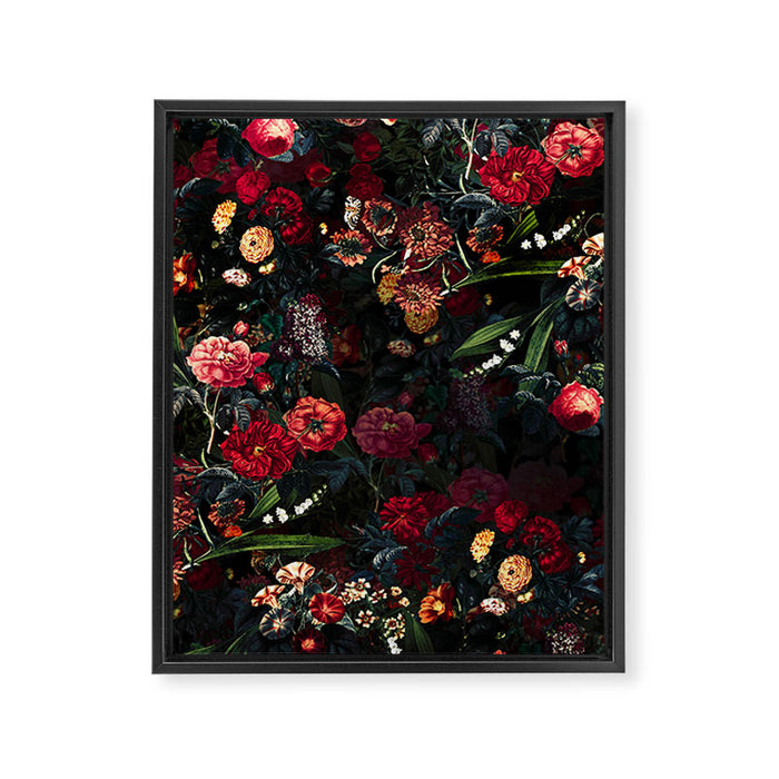 Dark Garden V Framed Canvas Print Gallery Image 1