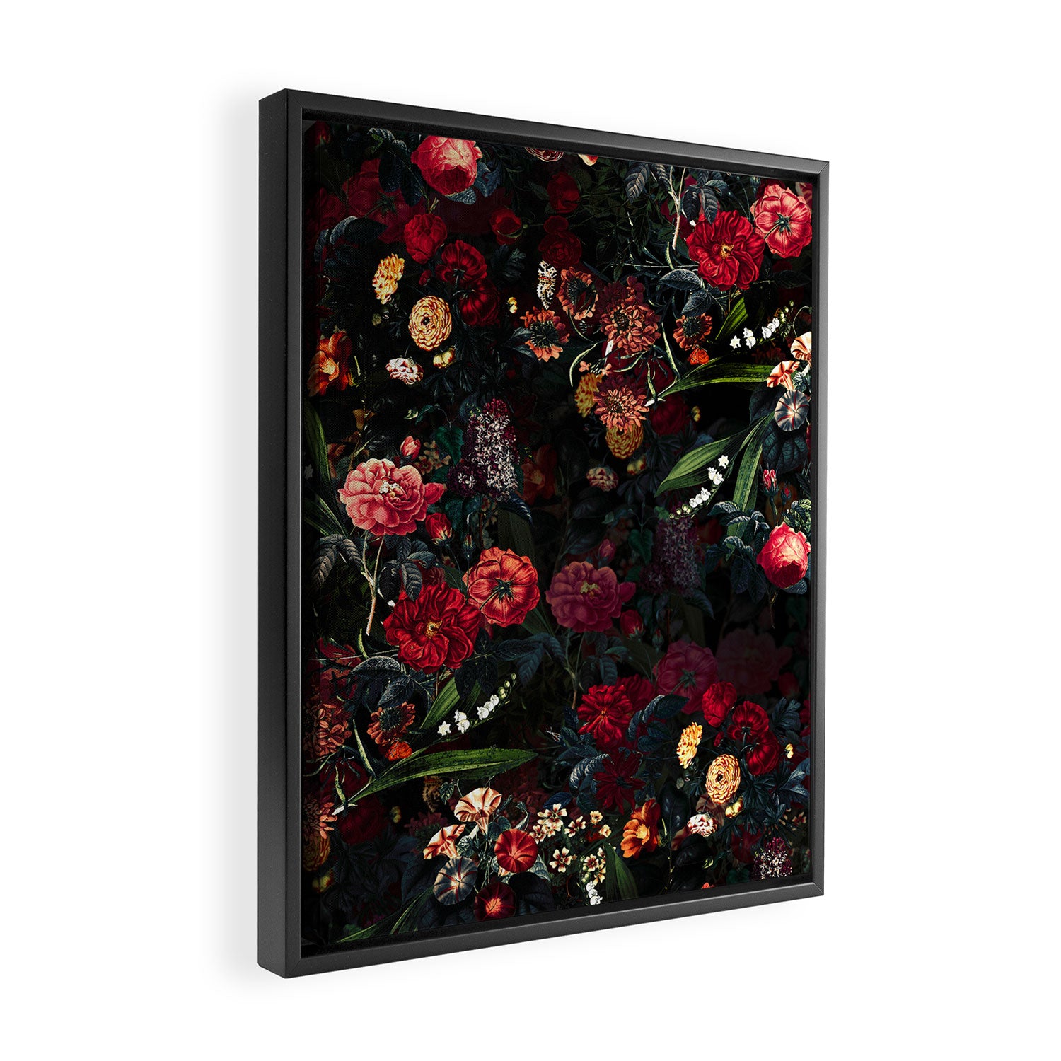 Dark Garden V Framed Canvas Print Gallery Image 2