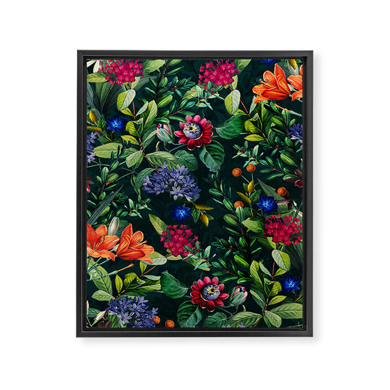 Dark Garden VI Framed Canvas Print Gallery Image 6