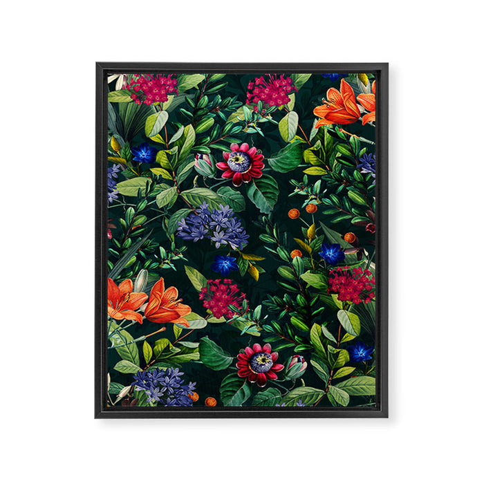 Dark Garden VI Framed Canvas Print Gallery Image 1