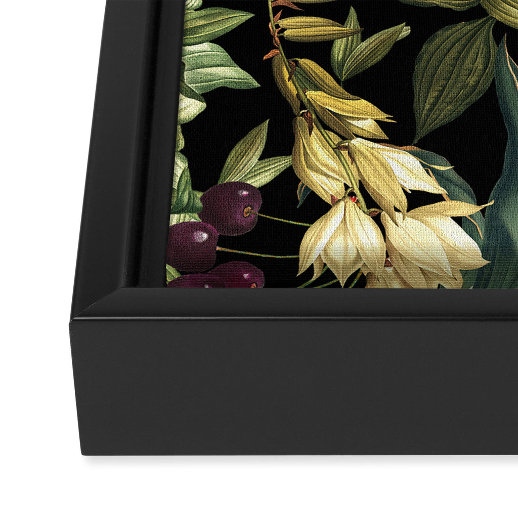 Dark Garden VIII Framed Canvas Print Gallery Image 3