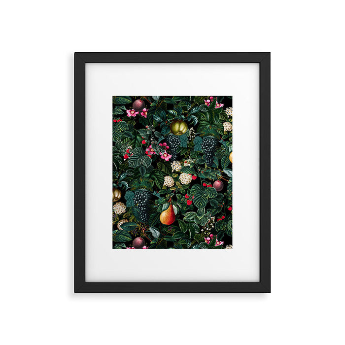 Delicious Floral Pattern Framed Art Print Gallery Image 1