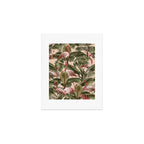 Elegance of Flamingos Art Print Gallery Image 1