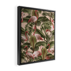 Elegance of Flamingos Framed Canvas Print Gallery Image 2