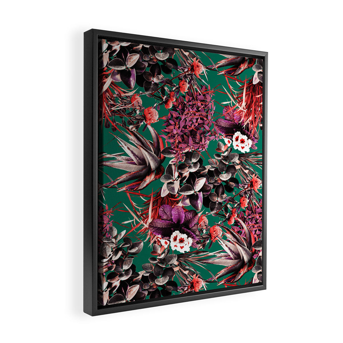 Exotic Garden III Framed Canvas Print Gallery Image 2