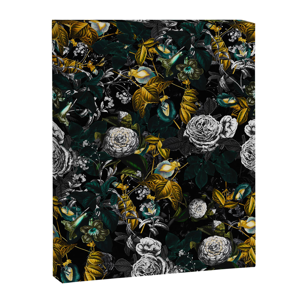 EXOTIC GARDEN - NIGHT Canvas Print Gallery Image 6