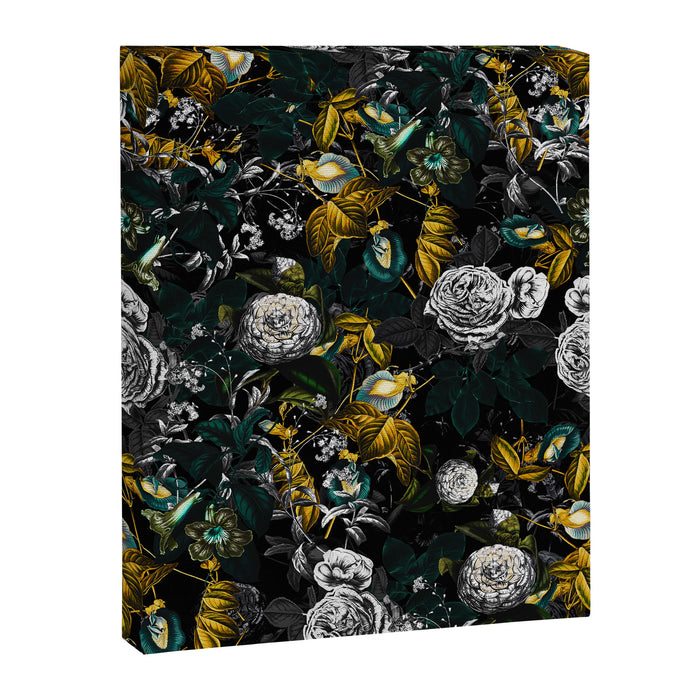 EXOTIC GARDEN - NIGHT Canvas Print Gallery Image 1