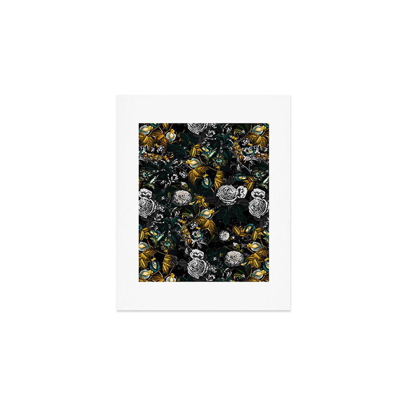 EXOTIC GARDEN - NIGHT Art Print Gallery Image 1