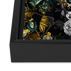EXOTIC GARDEN - NIGHT Framed Canvas Print Gallery Image 3
