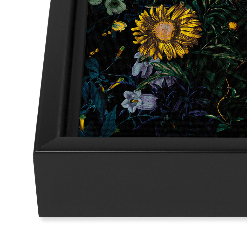EXOTIC GARDEN - NIGHT II Framed Canvas Print Gallery Image 3